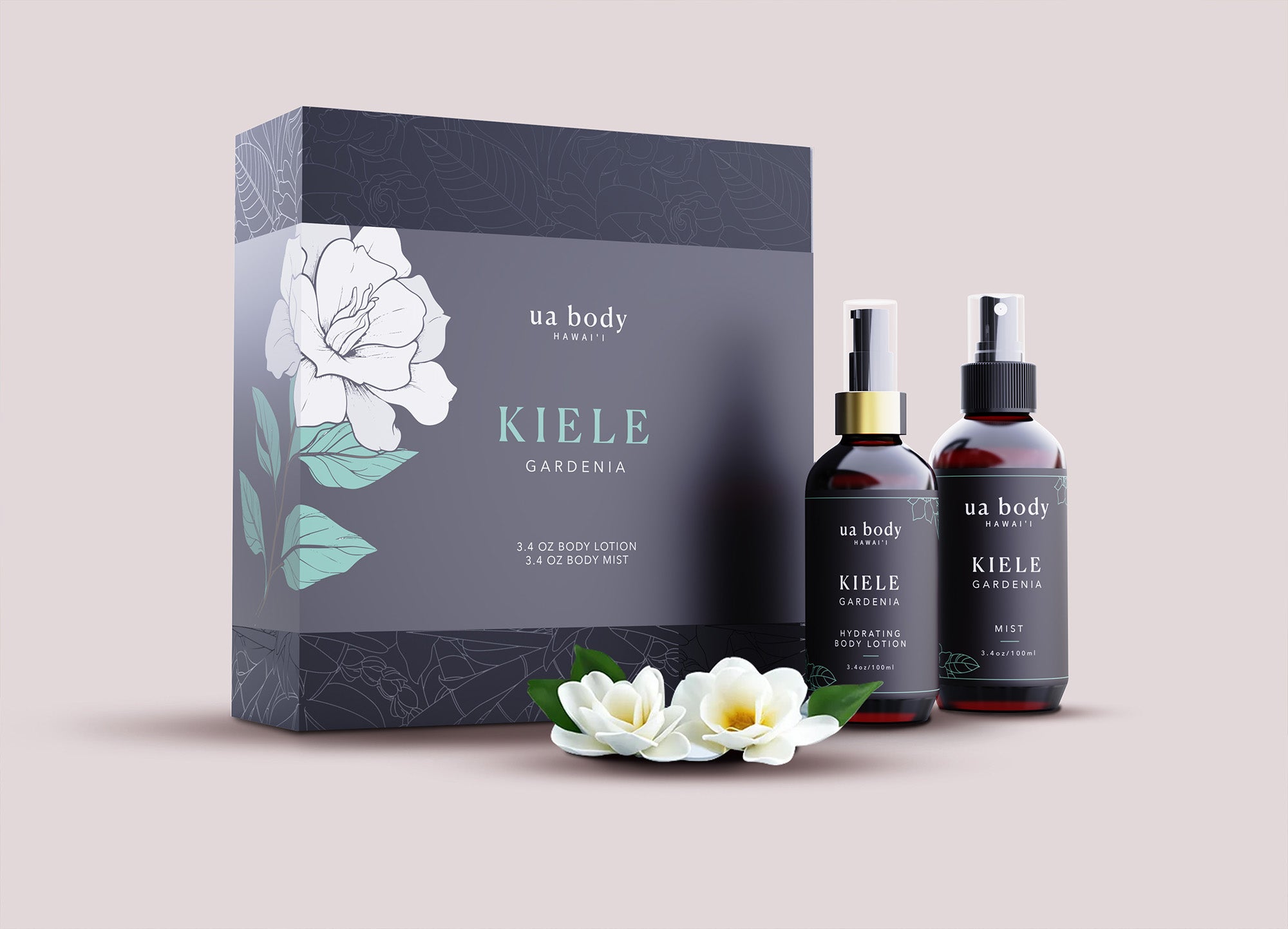 Kino Luxe Box – 3.4 oz Body Lotion and Mist Set with Your Choice of Scent