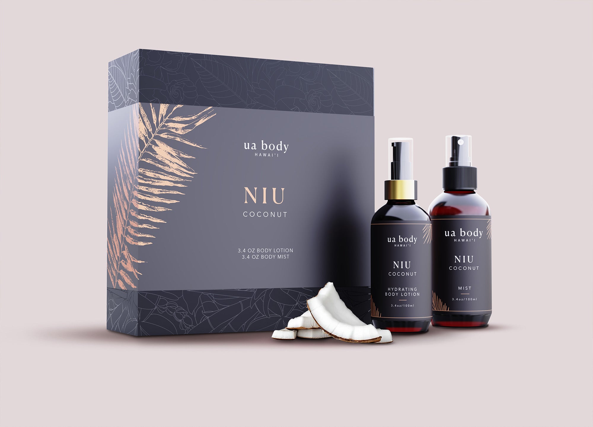 Kino Luxe Box – 3.4 oz Body Lotion and Mist Set with Your Choice of Scent