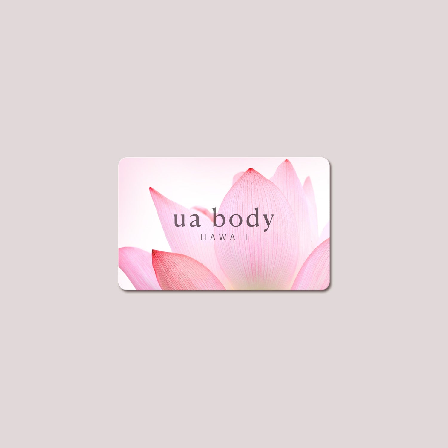 Ua Body Gift Card