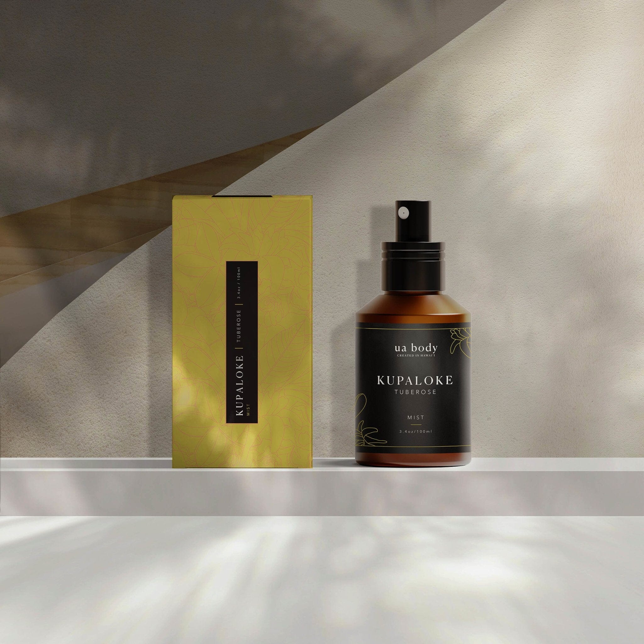 Kupaloke Tuberose Body & Room Mist Body Mist Ua Body | Hawaiian Skincare 